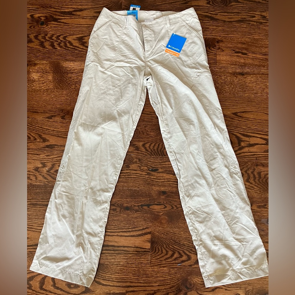 Columbia Omni-Shade PFG Cargo Pants Women’s Size 12 Khaki